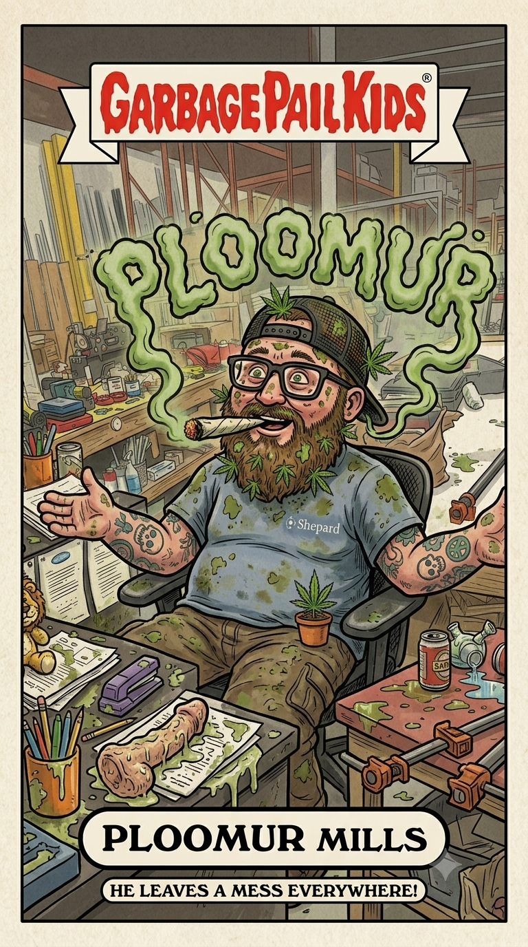 Ploomur's funny character art